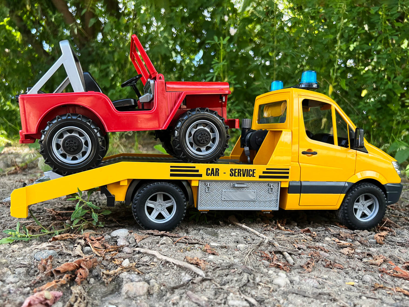 Bruder MB Sprinter Tralas su visureigiu Br-02535