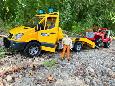 Bruder MB Sprinter Tralas su visureigiu Br-02535