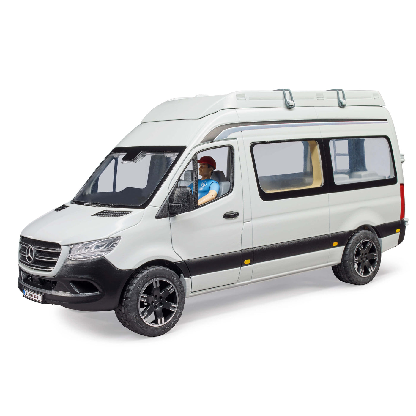 Bruder 02672 Mercedes Benz Sprinter kemperis su vairuotoju